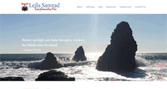 Desktop Screenshot of leilasamrad.com